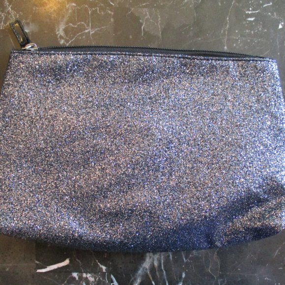 🛍New! Macy's 2-Piece Sparkle Travel Cosmetic Bags - Picture 3 of 4